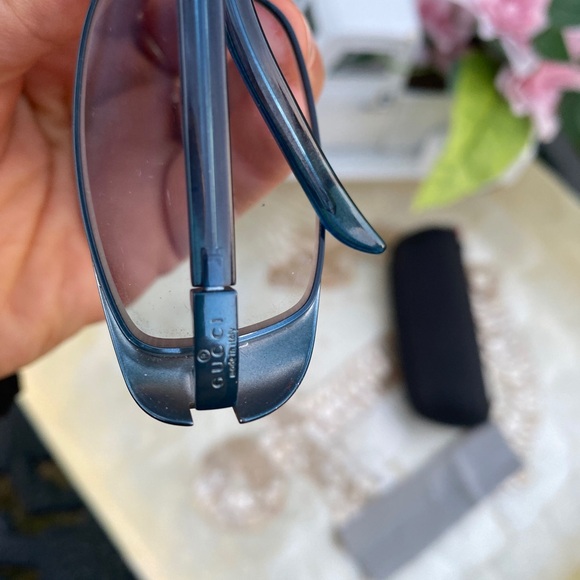 GUCCI GG 2658/S Mod. T6X Petrol 58 17. Designer Sonnenbrille Damen - Picture 3 of 13